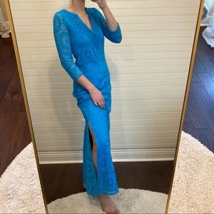 Lilly Pulitzer Sharrie Caftan Long Sleeve Maxi Dress Size Small